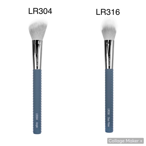 LARUCE | LR 304 Angle Brush & LR316 Duo Fibre Brush - Denim - Picture 1 of 3